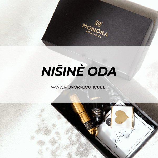 Nišinė oda | Gidas + mėginukų rinkinys (5 x 3 ml)