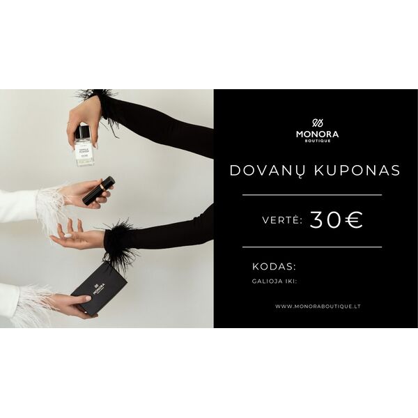 Monora boutique el. dovanų kuponas