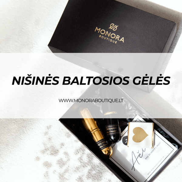 Nišinės baltosios gėlės | Gidas + mėginukų rinkinys (5 x 3 ml)