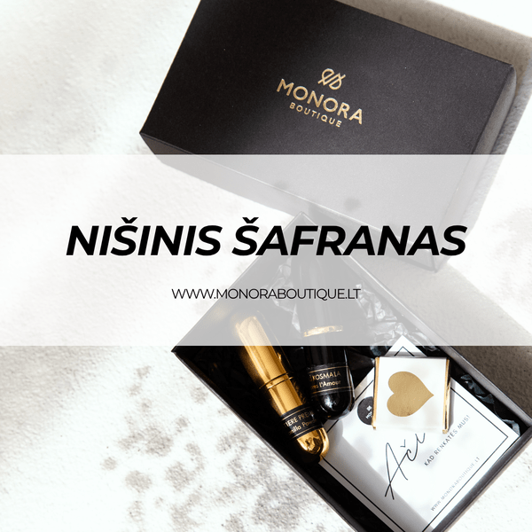 Nišinis šafranas | Gidas + mėginukų rinkinys (5 x 3 ml)